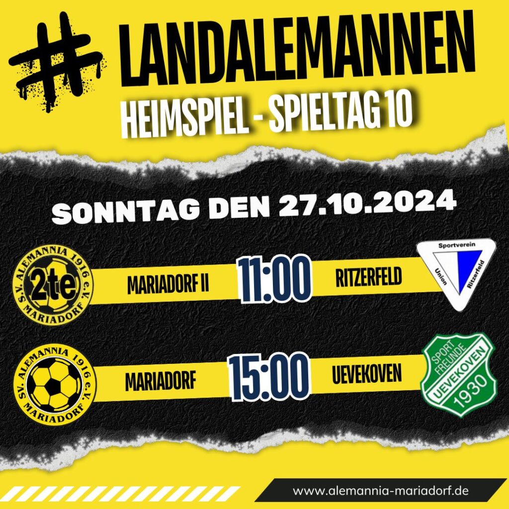 Übersicht Spieltag Senioren
