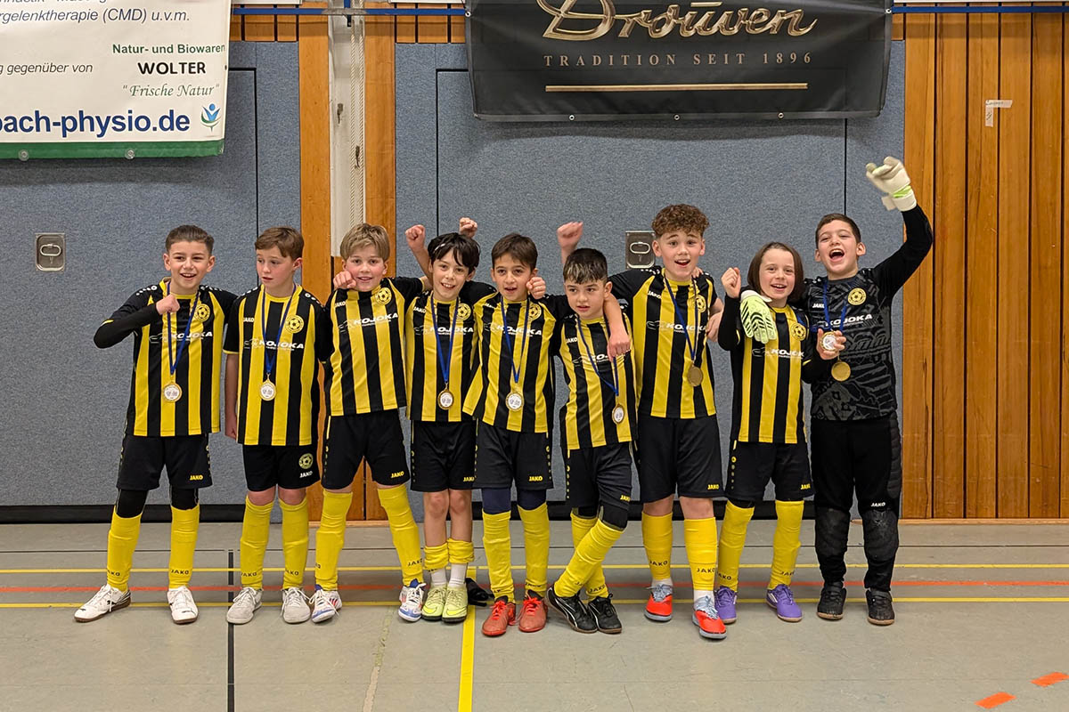 Ein Foto der U11 des SV Alemannia Mariadorf 2026