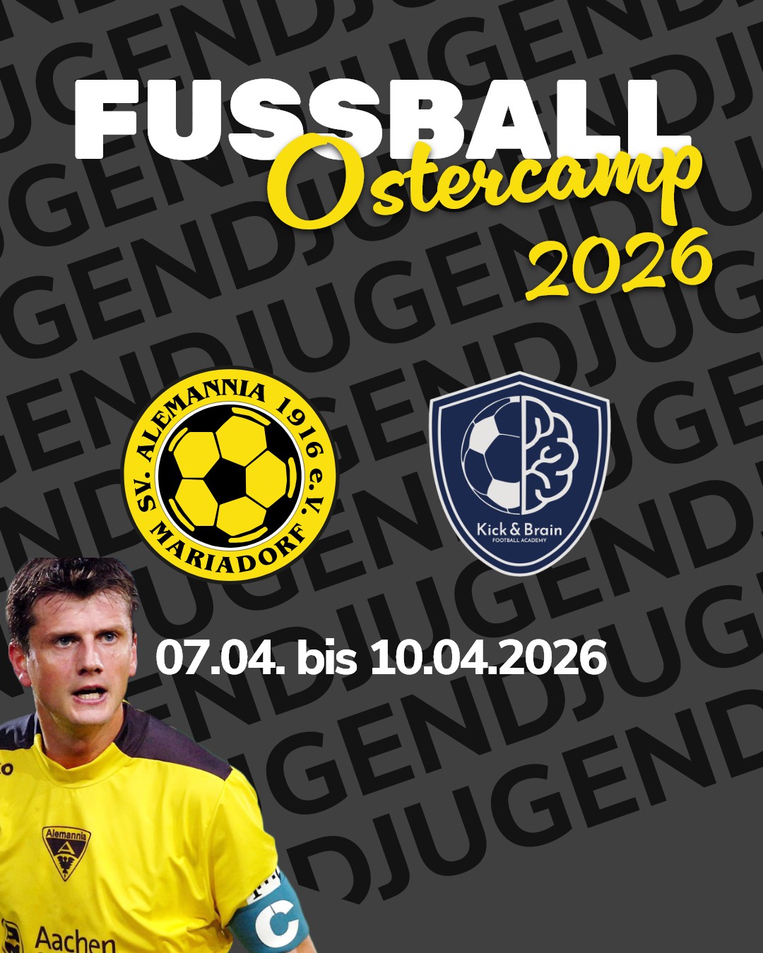 Fußballcamp in den Osterferien auf der Sportanlage von Alemannia Mariadorf